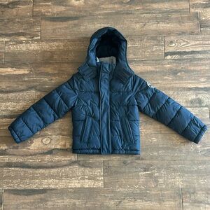 Abercrombie Kids Small Hooded Puffer Winter Coat